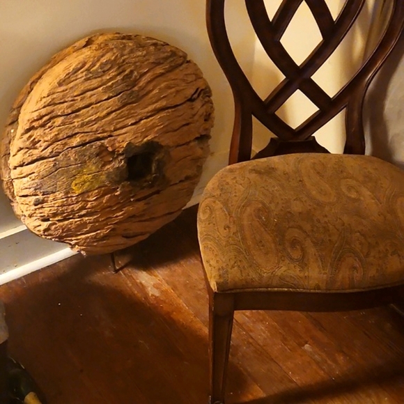 Other - Late-19th Century c.1880s Antique Large Chinese Rustic Teak Wood Ox Cart Wheel